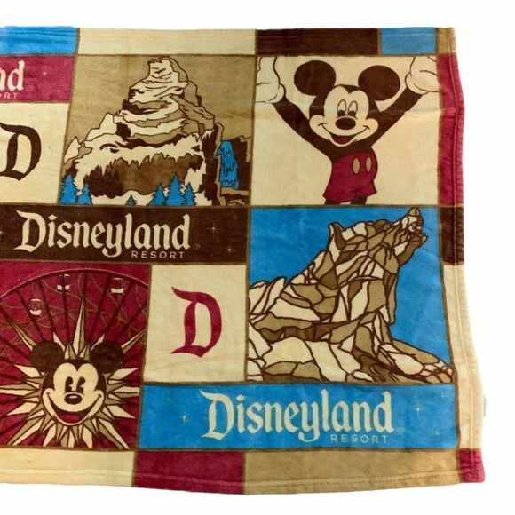Disney Parks Disneyland Resort Throw Blanket - Picture 3 of 7